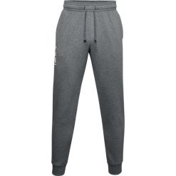 Spodnie treningowe męskie Under Armour Rival Fleece 3Logo Jogger. Szare spodnie sportowe męskie Under Armour, m, bez wzorów. Za 151.00 zł.