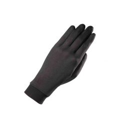 Rękawiczki pięciopalczaste Zanier Merino Liner Touch. Czarne rękawiczki damskie Zanier, na zimę, bez wzorów, sportowe. Za 111.99 zł.