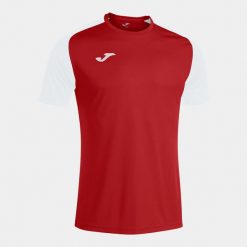 Koszulka do piłki nożnej dla chłopców Joma Academy IV. Białe t-shirty dla chłopców Joma, z aplikacjami, z poliesteru, bez ramiączek. Za 139.50 zł.