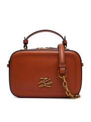 KARL LAGERFELD Torebka B1W30269 Brązowy. Brązowe listonoszki damskie KARL LAGERFELD, bez wzorów, ze skóry, bez dodatków. Za 1,299.00 zł.