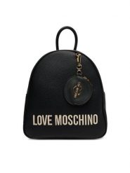 LOVE MOSCHINO Plecak JC4108PP1NLT1000 Czarny. Czarne plecaki damskie Love Moschino, bez wzorów, ze skóry. Za 539.99 zł.