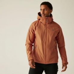 Switch Out II męska kurtka przeciwdeszczowa. Żółte kurtki sportowe męskie Dare 2b, m, bez wzorów, z materiału, trekkingowe. W wyprzedaży za 499.99 zł.