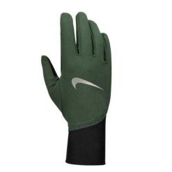 Męskie Rękawiczki Do Biegania Pacer Midweight. Czarne rękawiczki męskie Nike, bez wzorów, sportowe. Za 219.99 zł.