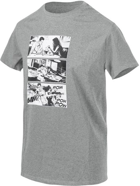 Helikon-Tex T-shirt (Combat Date) - Mid Grey Melange. Szare t-shirty męskie HELIKON-TEX, m, bez wzorów, bez kołnierzyka. Za 96.24 zł.