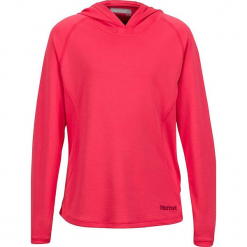Bluza funkcyjna w kolorze czerwonym. Czerwone bluzy dla dziewczynek Marmot Kids, z materiału. W wyprzedaży za 72.95 zł.
