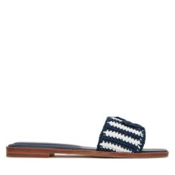 Klapki Aldo. Niebieskie klapki damskie Aldo, bez wzorów, bez obcasa. Za 219.99 zł.