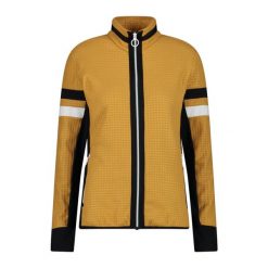 Damska polarowa kurtka turystyczna CMP. Białe bluzy sportowe damskie CMP, bez wzorów, z polaru, bez kaptura, narciarskie. W wyprzedaży za 311.80 zł.