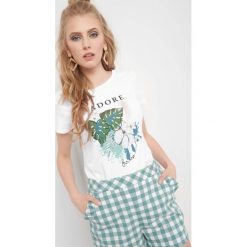 T-shirt z nadrukiem. T-shirty damskie marki Orsay. Za 24.99 zł.