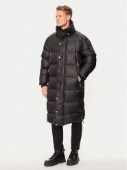 MICHAEL Michael Kors Płaszcz zimowy UF4208I3SB Czarny Relaxed Fit. Czarne kurtki męskie MICHAEL Michael Kors, na zimę, m, bez wzorów, z syntetyku, bez kaptura. Za 2,419.00 zł.