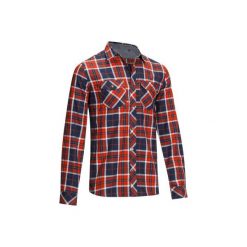 Koszula jeździecka Sentier męska. Brązowe koszule męskie OKKSO, m, bez wzorów, z bawełny, bez kołnierzyka, bez ramiączek. Za 139.99 zł.