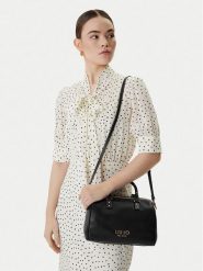 Liu Jo Torebka AA6052 E1012 Czarny. Czarne torebki do ręki damskie Liu Jo, bez wzorów, ze skóry, bez dodatków. Za 599.99 zł.