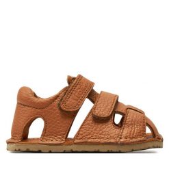 Sandały Froddo. Brązowe sandały chłopięce Froddo, bez zapięcia. Za 209.99 zł.