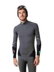 Koszulka Rossignol męska Infini Compression Race Top szara. Szare koszulki sportowe męskie Rossignol, m, bez wzorów, z elastanu, bez kołnierzyka, bez ramiączek, narciarskie. Za 576.30 zł.