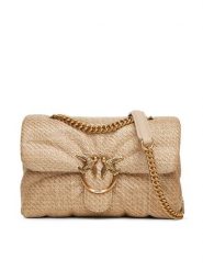 PINKO Torebka Love Puff Classic Cl PE 25 PLTT 100038 A2C8 Beżowy. Brązowe torebki do ręki damskie Pinko, bez wzorów, z tworzywa sztucznego, bez dodatków. Za 1,159.00 zł.