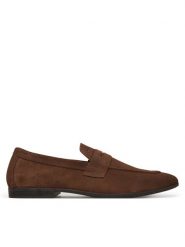 Gino Rossi Lordsy SIMO-01 MI08 Brązowy. Brązowe mokasyny męskie Gino Rossi, ze skóry. Za 279.99 zł.