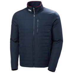 Kurtka Helly Hansen crew insulator 2.0. Niebieskie kurtki sportowe męskie Helly Hansen, bez wzorów, z poliesteru. W wyprzedaży za 599.20 zł.