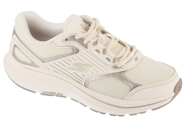 Buty do biegania damskie, Go Run Consistent 2.0 - Advantage. Brązowe obuwie sportowe damskie Skechers, bez wzorów, z materiału, do biegania. Za 249.99 zł.