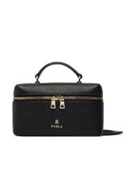 Furla Torebka Camelia Micro WE00625 HSF000 CN O6000 Czarny. Czarne torebki do ręki damskie Furla, bez wzorów, ze skóry, bez dodatków. Za 944.99 zł.
