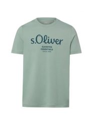 S.Oliver koszulka Mężczyźni Bawełna (100%) zielony, L. Zielone koszulki sportowe męskie S.Oliver, l, bez wzorów, z bawełny, bez kołnierzyka, bez ramiączek. Za 69.95 zł.