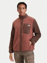 The North Face Polar Yumiori NF0A883R Brązowy Regular Fit. Brązowe bluzy męskie The North Face, m, bez wzorów, z polaru, bez kaptura. Za 479.99 zł.