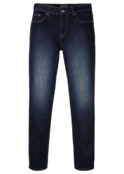 Jeansy regular fit z wielokierunkową elastycznością, z wygodną talią, straight. Niebieskie jeansy męskie bonprix. Za 149.99 zł.