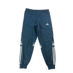 Second life - Spodnie dresowe męskie Adidas Vintage Y2K - Stan dobry. Niebieskie spodnie sportowe męskie Adidas, m, bez wzorów, z dresówki, do biegania. Za 122.16 zł.