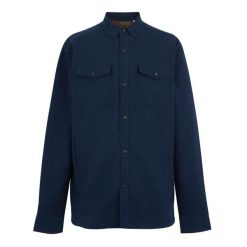 Męska Kurtka Koszulowa Spennith Plain Shirt Jacket. Niebieskie kurtki męskie Regatta, m, bez wzorów, sportowe, bez kaptura. Za 112.99 zł.