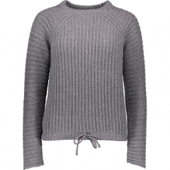 Sweter w kolorze szarym. Szare swetry damskie Gottardi, z kaszmiru, z okrągłym kołnierzem. W wyprzedaży za 173.95 zł.