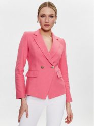 Marella Marynarka Attila 2330410531 Różowy Regular Fit. Czerwone żakiety damskie Marella, bez wzorów, z bawełny. Za 1,759.00 zł.
