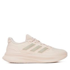 Buty do biegania adidas. Czerwone obuwie sportowe damskie Adidas, bez wzorów, do biegania. Za 299.99 zł.