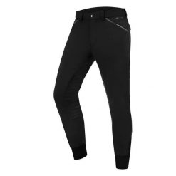 Spodnie jeździeckie ELT Marc. Czarne spodnie sportowe męskie ELT, m, bez wzorów, z elastanu, do jazdy konnej. Za 493.00 zł.