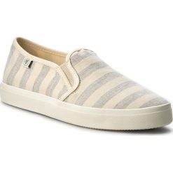Tenisówki MARC O'POLO - 702 13943502 620 Grey/Sand 922. Brązowe półbuty damskie Marc O'Polo, bez wzorów, z gumy, bez zapięcia. W wyprzedaży za 159.00 zł.