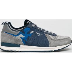 Pepe Jeans - Buty Tinker Pro 73. Szare buty sportowe męskie Pepe Jeans, z gumy, bez zapięcia. W wyprzedaży za 329.90 zł.