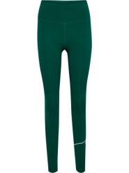 Legginsy damskie Hummel hmlCOURT. Zielone legginsy damskie Hummel, m, bez wzorów, z materiału. Za 304.25 zł.