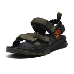 Sandały męskie Timberland Garrison Trail Web. Zielone sandały męskie Timberland, bez zapięcia. W wyprzedaży za 388.00 zł.