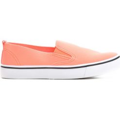 Pomarańczowe Slip On Space Walk. Buty sportowe dziewczęce marki bonprix. Za 29.99 zł.