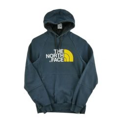 Męski kaptur TNF Navy. Niebieskie bluzy męskie The North Face, l, bez wzorów, bez kaptura. Za 127.76 zł.