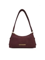 LOVE MOSCHINO Torebka JC4169PP1NLB0552 Bordowy. Czerwone torebki do ręki damskie Love Moschino, bez wzorów, ze skóry, bez dodatków. Za 489.99 zł.