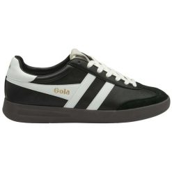 Damskie skórzane buty sportowe Gola Cyclone Leather. Białe obuwie sportowe damskie Gola, bez wzorów, z gumy. Za 439.00 zł.