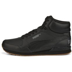 Buty do chodzenia męskie Puma St Runner V3 Mid L. Czarne buty sportowe męskie Puma, z materiału, bez zapięcia, trekkingowe. Za 286.99 zł.