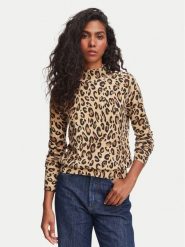 Marella Sweter Fanello 2623366384200 Beżowy Regular Fit. Brązowe swetry damskie Marella, s, bez wzorów, z wełny, bez kołnierzyka, bez ramiączek, bez kaptura. Za 994.99 zł.