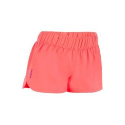Szorty surfing KINA JR. Niebieskie spodenki dla dziewczynek OLAIAN, w paski. Za 29.99 zł.