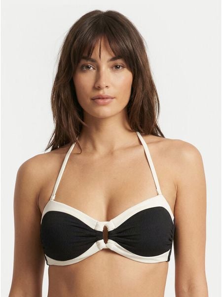 Seafolly Góra od bikini Band Wave 31577-305 Czarny. Czarne bikini damskie Seafolly, bez wzorów. Za 379.99 zł.