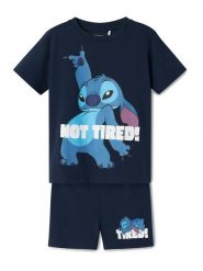 NAME IT Piżama Stitch 13243004 Granatowy Regular Fit. Niebieskie bielizna dla chłopców Name it, bez wzorów, z bawełny. Za 79.99 zł.