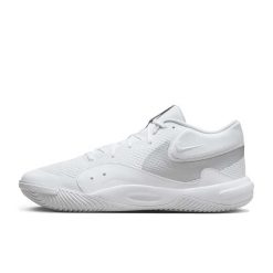 Buty Do Piłki Siatkowej Nike Nike Hyperquick Dorośli. Białe obuwie sportowe damskie Nike, bez wzorów, z gumy, do koszykówki. Za 299.99 zł.