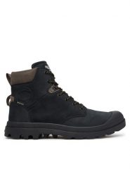 Palladium Trzewiki Pampa Sportcuff Gtx 79578-008-M Czarny. Czarne botki męskie Palladium, bez wzorów, z nubiku, bez zapięcia. Za 819.99 zł.