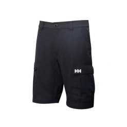 Spodenki męskie Helly Hansen HH QD Cargo Shorts 11. Niebieskie krótkie spodenki sportowe męskie Helly Hansen, m, bez wzorów, trekkingowe. Za 319.15 zł.