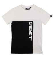 Koszulka z krótkim rękawem z bawełny Lion B&W dla chłopców. Białe t-shirty dla chłopców LEONE 1947 APPAREL, bez wzorów, z bawełny, bez ramiączek. Za 42.06 zł.