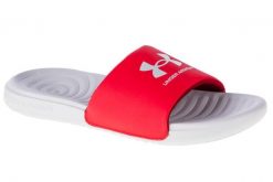 Klapki basenowe męskie Under Armour Ansa Fixed Slides. Białe klapki męskie Under Armour, z materiału. Za 130.99 zł.