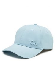 Calvin Klein Czapka z daszkiem K60K612000 Niebieski. Niebieskie czapki i kapelusze damskie Calvin Klein, bez wzorów, z bawełny. Za 109.99 zł.